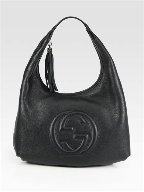 gucci black soho bag|Meer.